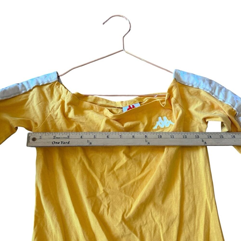 Kappa Mora Yellow T-Shirt Dress - Size Small - Picture 3 of 6